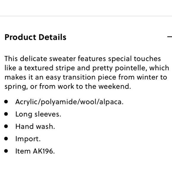 J. Crew Ivory Pointelle Crewneck Sweater - Picture 13 of 13